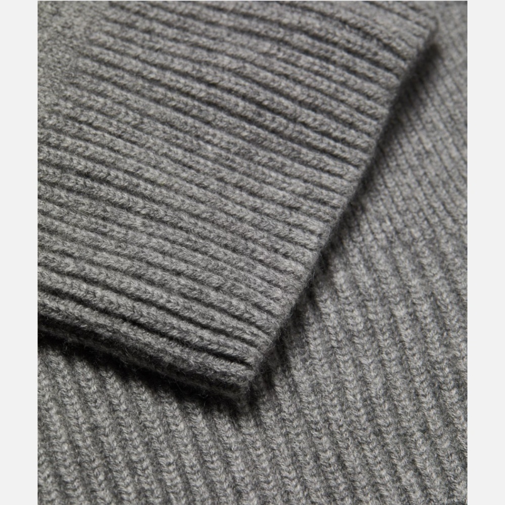Khaite Isabelle Stone Gray Cashmere Sweater Size XS Authentic NEW W. TAGS $1680 - Picture 5 of 8